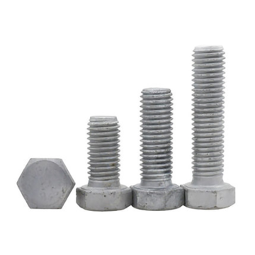 Bulloni Hex Bulloni Grado 4.8/ 8.8/ 10.9/ 12.9 DIN 933 Exagon Heavy Hex Bolt per macchinari